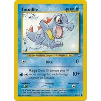 Totodile 80/111 Neo Genesis Unlimited Common Pokemon Card NEAR MINT TCG