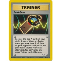 Pokegear 88/111 Neo Genesis Unlimited Rare Trainer Pokemon Card NEAR MINT TCG