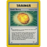 Gold Berry 93/111 Neo Genesis Unlimited Uncommon Trainer Pokemon Card NEAR MINT TCG