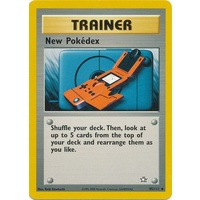 New Pokedex 95/111 Neo Genesis Unlimited Uncommon Trainer Pokemon Card NEAR MINT TCG