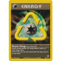 Recycle Energy 105/111 Neo Genesis Unlimited Rare Pokemon Card NEAR MINT TCG