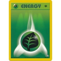 Grass Energy 108/111 Neo Genesis Unlimited Common Pokemon Card NEAR MINT TCG