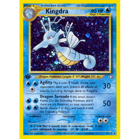 Kingdra 8/111 Neo Genesis 1st Edition Holo Rare Pokemon Card NEAR MINT TCG