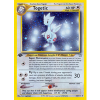 Togetic 16/111 Neo Genesis 1st Edition Holo Rare Pokemon Card NEAR MINT TCG