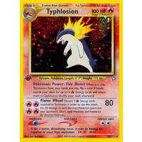 Typhlosion 18/111 Neo Genesis 1st Edition Holo Rare Pokemon Card NEAR MINT TCG
