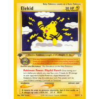 Elekid 22/111 Neo Genesis 1st Edition Rare Pokemon Card NEAR MINT TCG