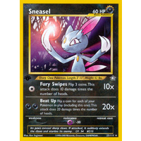 Sneasel 25/111 Neo Genesis 1st Edition Rare Pokemon Card NEAR MINT TCG