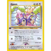 Aipom 26/111 Neo Genesis 1st Edition Uncommon Pokemon Card NEAR MINT TCG