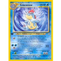 Croconaw 31/111 Neo Genesis 1st Edition Uncommon Pokemon Card NEAR MINT TCG
