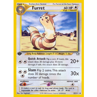 Furret 35/111 Neo Genesis 1st Edition Uncommon Pokemon Card NEAR MINT TCG