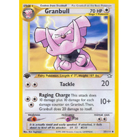 Granbull 37/111 Neo Genesis 1st Edition Uncommon Pokemon Card NEAR MINT TCG