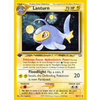 Lanturn 38/111 Neo Genesis 1st Edition Uncommon Pokemon Card NEAR MINT TCG