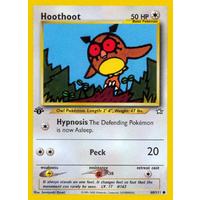 Hoothoot 60/111 Neo Genesis 1st Edition Common Pokemon Card NEAR MINT TCG