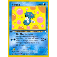 Horsea 62/111 Neo Genesis 1st Edition Common Pokemon Card NEAR MINT TCG