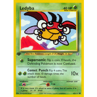 Ledyba 63/111 Neo Genesis 1st Edition Common Pokemon Card NEAR MINT TCG