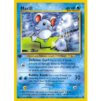 Marill 66/111 Neo Genesis 1st Edition Common Pokemon Card NEAR MINT TCG