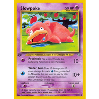 Slowpoke 73/111 Neo Genesis 1st Edition Common Pokemon Card NEAR MINT TCG
