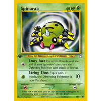 Spinarak 75/111 Neo Genesis 1st Edition Common Pokemon Card NEAR MINT TCG