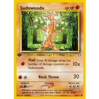 Sudowoodo 77/111 Neo Genesis 1st Edition Common Pokemon Card NEAR MINT TCG