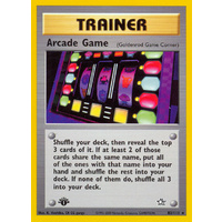 Arcade Game 83/111 Neo Genesis 1st Edition Rare Trainer Pokemon Card NEAR MINT TCG
