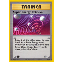 Super Energy Retrieval 89/111 Neo Genesis 1st Edition Rare Trainer Pokemon Card NEAR MINT TCG
