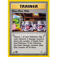 Moo-Moo Milk 101/111 Neo Genesis 1st Edition Common Trainer Pokemon Card NEAR MINT TCG