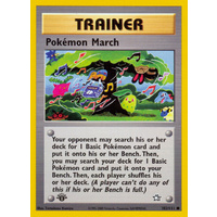 Pokemon March 102/111 Neo Genesis 1st Edition Common Trainer Pokemon Card NEAR MINT TCG