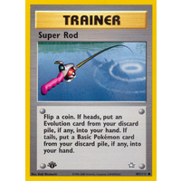 Super Rod 103/111 Neo Genesis 1st Edition Common Trainer Pokemon Card NEAR MINT TCG