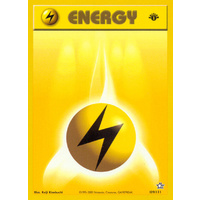 Lightning Energy 109/111 Neo Genesis 1st Edition Common Pokemon Card NEAR MINT TCG