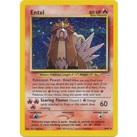 Entei 6/64 Neo Revelation Unlimited Holo Rare Pokemon Card NEAR MINT TCG