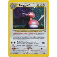 Porygon2 12/64 Neo Revelation Unlimited Holo Rare Pokemon Card NEAR MINT TCG