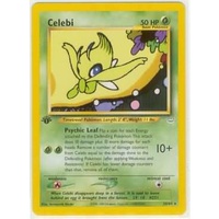 Celebi 16/64 Neo Revelation Unlimited Rare Pokemon Card NEAR MINT TCG