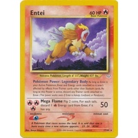 Entei 17/64 Neo Revelation Unlimited Rare Pokemon Card NEAR MINT TCG