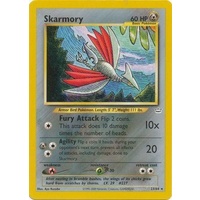 Skarmory 23/64 Neo Revelation Unlimited Rare Pokemon Card NEAR MINT TCG