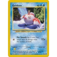 Goldeen 45/64 Neo Revelation Unlimited Common Pokemon Card NEAR MINT TCG
