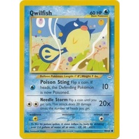 Qwilfish 49/64 Neo Revelation Unlimited Common Pokemon Card NEAR MINT TCG