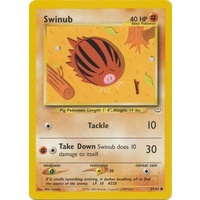 Swinub 57/64 Neo Revelation Unlimited Common Pokemon Card NEAR MINT TCG