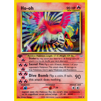 Ho-oh 7/64 Neo Revelation 1st Edition Holo Rare Pokemon Card NEAR MINT TCG