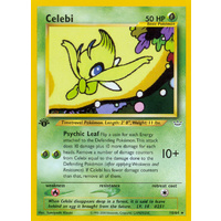 Celebi 16/64 Neo Revelation 1st Edition Rare Pokemon Card NEAR MINT TCG