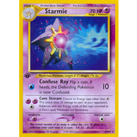Starmie 25/64 Neo Revelation 1st Edition Rare Pokemon Card NEAR MINT TCG