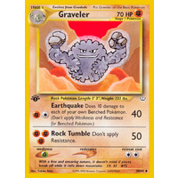 Graveler 30/64 Neo Revelation 1st Edition Uncommon Pokemon Card NEAR MINT TCG