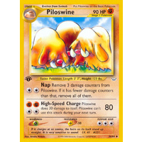 Piloswine 36/64 Neo Revelation 1st Edition Uncommon Pokemon Card NEAR MINT TCG
