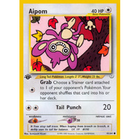 Aipom 41/64 Neo Revelation 1st Edition Common Pokemon Card NEAR MINT TCG