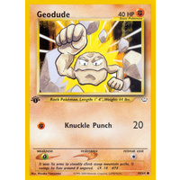 Geodude 44/64 Neo Revelation 1st Edition Common Pokemon Card NEAR MINT TCG
