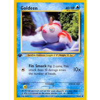 Goldeen 45/64 Neo Revelation 1st Edition Common Pokemon Card NEAR MINT TCG