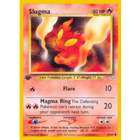 Slugma 53/64 Neo Revelation 1st Edition Common Pokemon Card NEAR MINT TCG