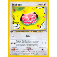 Snubbull 55/64 Neo Revelation 1st Edition Common Pokemon Card NEAR MINT TCG