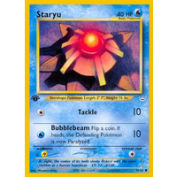Staryu 56/64 Neo Revelation 1st Edition Common Pokemon Card NEAR MINT TCG