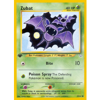 Zubat 59/64 Neo Revelation 1st Edition Common Pokemon Card NEAR MINT TCG