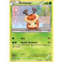 Kricketot 3/99 BW Next Destinies Common Pokemon Card NEAR MINT TCG